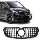 Panamericana GT-style Front Grille for Mercedes V-Class W447 (14-19) pre-facelift, glossy black