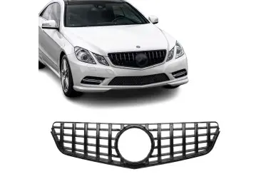 Panamericana GT-style Front Grille for Mercedes C207 / A207 pre-facelift (09-13), glossy black