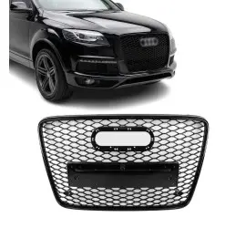 RS-style Front Grille for Audi Q7 4L (06-15), glossy...
