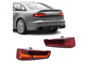 Full LED Tail Lights set for Audi A6 C7 sedan (11-14) pre-facelift