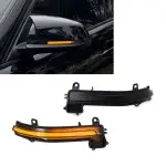 Dynamic LED mirror indicators for BMW X1 E84 (12-15), smoked