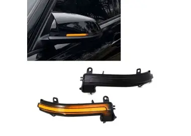 Sequential LED mirror indicators for BMW F30 / F31 / F34 (11-18), smoked