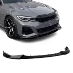 WR Front bumper Lip for BMW G20 / G21 (18-22) with M-Pack, glossy black