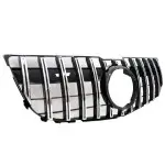 Front grille for Mercedes-Benz GLK X204 (12-15), black + chrome 