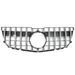 Front grille for Mercedes-Benz GLK X204 (12-15), black + chrome 