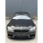 Performance Front Bumper Lip Spoiler for genuine BMW F10 M5 bumper, glossy black