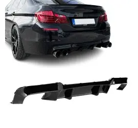 M5 style Diffuser for BMW F10 / F11 with rear M-Pack...