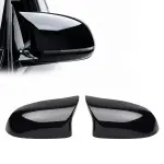 M style Mirror Caps set for BMW F15, F16, F25 LCI, F26, glossy black