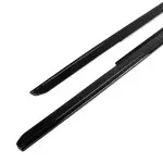 Performance side skirt extensions for BMW F10 / F11 (11-18), glossy black