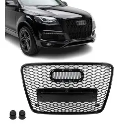 RS-style Front Grille for Audi Q7 4L (06-15), glossy...