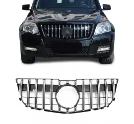 Front grille for Mercedes-Benz GLK X204 (12-15), black...