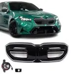 M-style LED Front Grille with module for BMW G60 / G61 / G90 / G99, glossy black