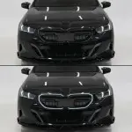 M-style LED Front Grille with module for BMW G60 / G61 / G90 / G99, glossy black