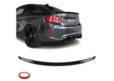 Trunk Spoiler for BMW F22 / F23 / F87, glossy black