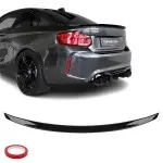 Trunk Spoiler for BMW F22 / F23 / F87, glossy black