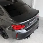 Trunk Spoiler for BMW F22 / F23 / F87, glossy black