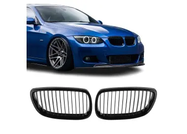 Front kidney Grille set for BMW E92 / E93 (06-10), glossy black
