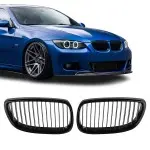 Front kidney Grille set for BMW E92 / E93 (06-10), glossy black