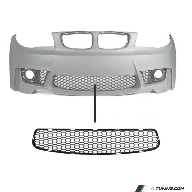 Central lower Grille for BMW E81 / E82 / E87 / E88 with 1M style bumper