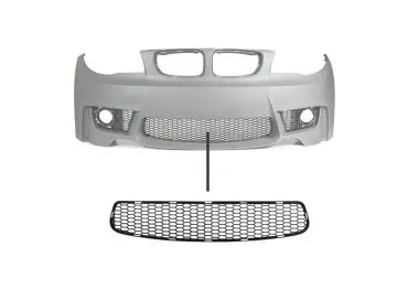 Central lower Grille for BMW E81 / E82 / E87 / E88 with 1M style bumper