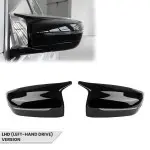 M style Mirror Caps set for BMW G11, G12, G15, G20, G22, G30, (LHD only), glossy black