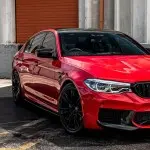 M style Mirror Caps set for BMW G11, G12, G15, G20, G22, G30, (RHD only), glossy black