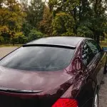Roof Spoiler for BMW E63 Coupe (03-10), glossy black
