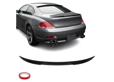 V-style Spoiler for BMW E63 Coupe (03-07) PRELCI, glossy black