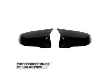M style mirror caps set for BMW F10, F11, F06, F07, F12, F13 LCI, glossy black