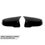M style mirror caps set for BMW F10, F11, F06, F07, F12, F13 LCI, glossy black
