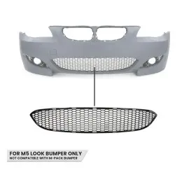Central Lower Grille for BMW E60 / E61 with M5 look...