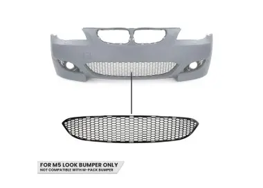 Central Lower Grille for BMW E60 / E61 with M5 look bumper