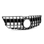Panamericana GT-style Front Grille for Mercedes GLK X204 (08-12) pre-facelift, black + chrome
