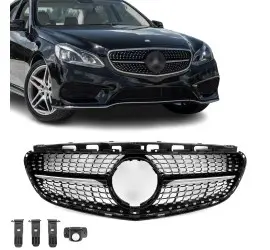 Diamond Front Grille for Mercedes W212 / S212 facelift...