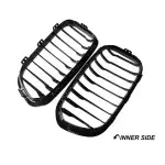 Front Kidney Grille set for BMW F20 / F21 (15-19) LCI, glossy black
