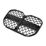 Front Kidney Grille for BMW G26 Gran Coupe without distronic, glossy black