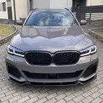 Diamond Kidney Grille for BMW G30 / G31 / F90 LCI (20-23), glossy black
