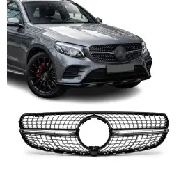 Diamond Front Grille for Mercedes GLC W253 / C253 /...