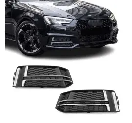 Fog Light Grille / Covers set for Audi A4 B9 (15-19)...