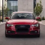 RS-style Front Grille for Audi A5 B8.5 / S5 B8.5 (11-16), glossy black