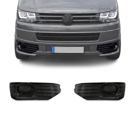 Front Lower Grille / Fog Light Trims set for VW T5.1...