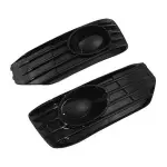 Front Lower Grille / Fog Light Trims set for VW T5.1 (09-14) with Sportline front Lip, glossy black