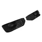 Front Lower Grille / Fog Light Trims set for VW T5.1 (09-14) with Sportline front Lip, glossy black