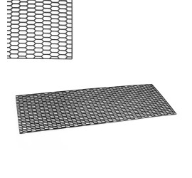 Universal mesh Grille for Bumpers, V1, honeycomb, ABS...