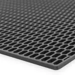 Universal mesh Grille for Bumpers, V2, honeycomb, ABS plastic, 120x40 cm