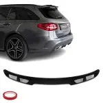 MX-Style Roof Spoiler for Mercedes S205 (W205) Estate, glossy black