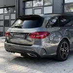 MX-Style Roof Spoiler for Mercedes S205 (W205) Estate, glossy black