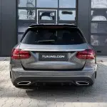 MX-Style Roof Spoiler for Mercedes S205 (W205) Estate, glossy black