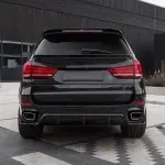 WR Trunk Mid Spoiler for BMW X5 F15 (14-18), glossy black