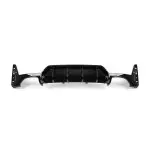 HAUER Rear Bumper Diffuser for BMW G20 / G21 LCI (22-26) M340i / M340d, glossy black